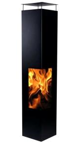 Stål pejs Malaga 1 Stål pejs Malaga