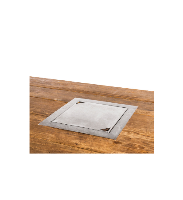 Indbygningsbrænder til ildbord - Gas - 6,5/12 kW - Kvadratisk 2 Indbygningsbrænder til ildbord - Gas - 6,5/12 kW - Kvadratisk - Image 2