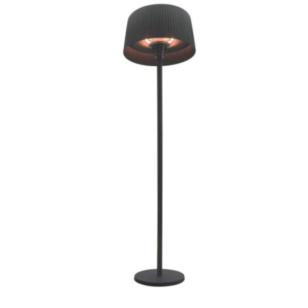 Hortus Gulvmodel med lampeskærm - 2100W - Infrarød Halogen - Image 2