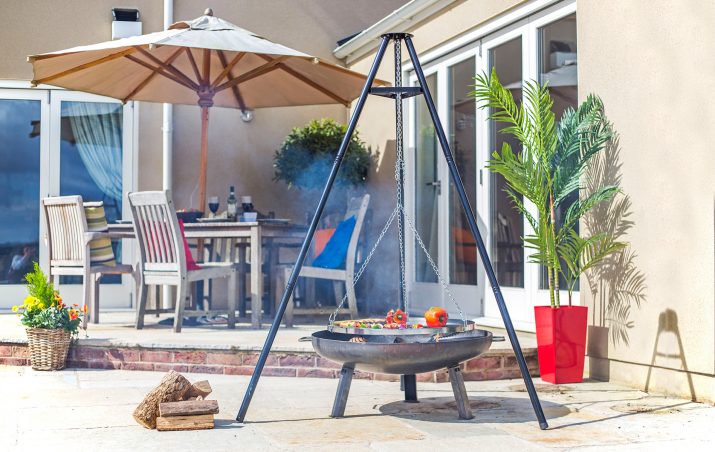 Tripod Grillstativ til mad over bål 3 Tripod Grillstativ til mad over bål - Image 3