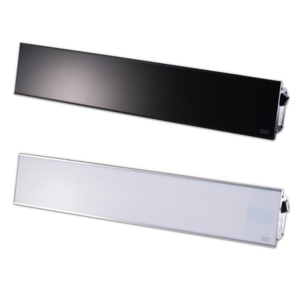 Burda Relax Glass - 1800W/2200W/3000W - No Glare - Fjernbetjening