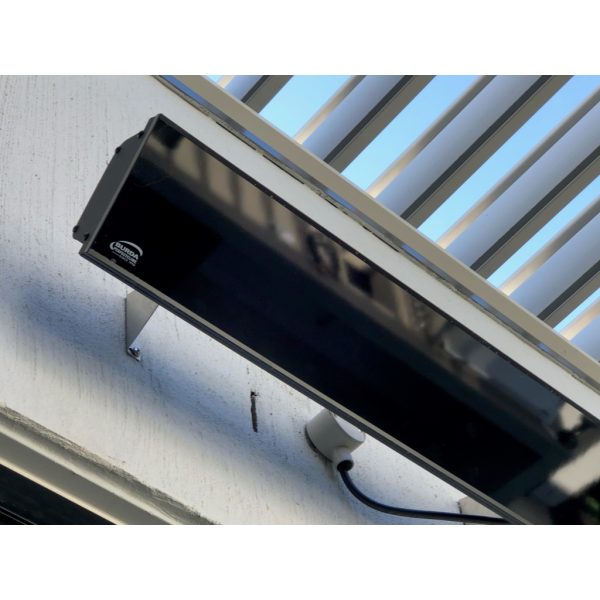 Burda Relax Glass - 1800W/2200W/3000W - No Glare - Fjernbetjening - Image 2