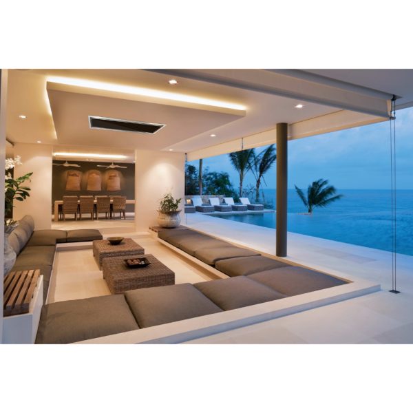 Burda Relax Glass - 1800W - Infrarød ULG - Fjernbetjening - Indbygning - Image 3