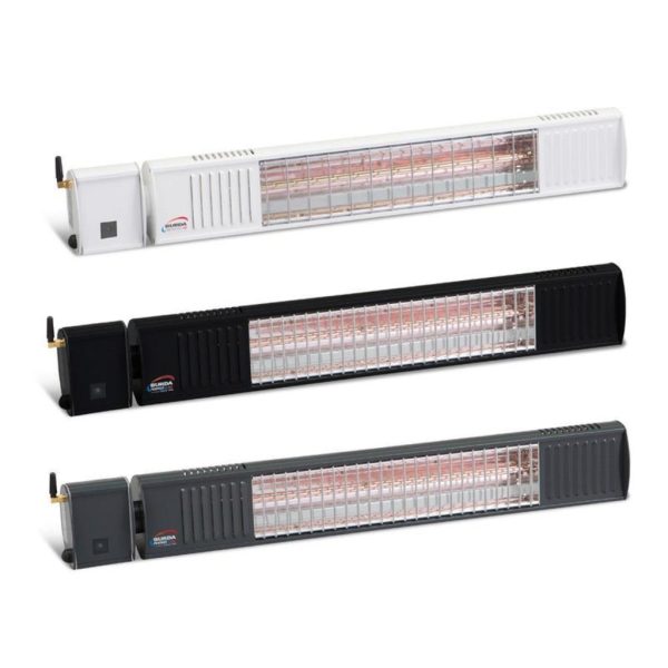 Burda Term2000 - 2000W - Infrarød ULG - Bluetooth og fjernbetjening