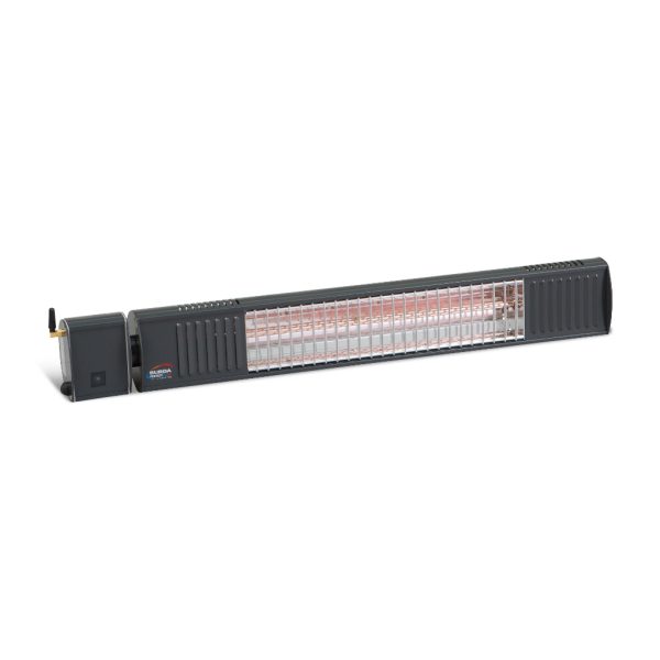 Burda Term 2000W Bluetooth og fjernbetjening Ultra Low Glare - Antracit - DEMO