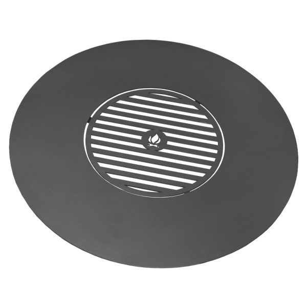 Cook King Grillplade - Stål - Sort