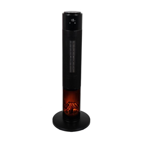 Eurom Safe-t-Kamin - 2000W - Fjernbetjening