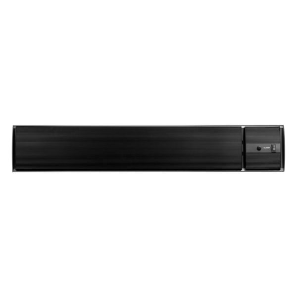 Eurom No-light varmepanel - 1800W/2400W - Manuel/Fjernbetjening - Carbon - Image 5