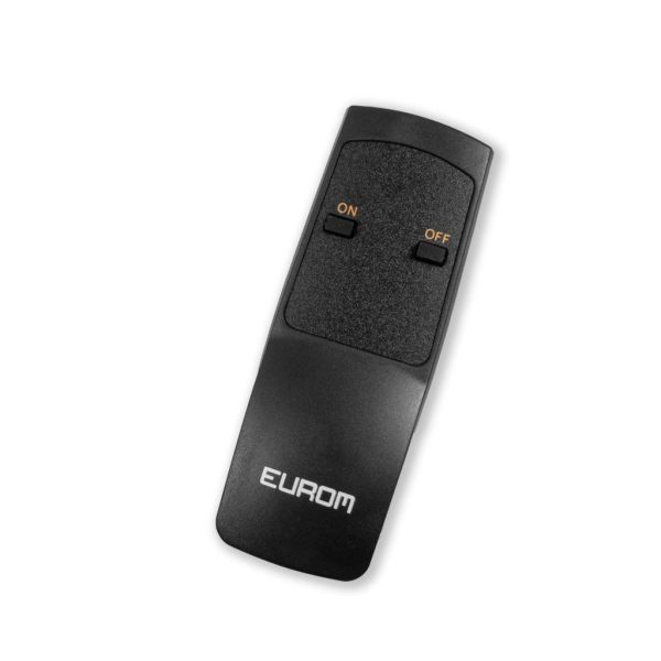 Eurom No-light varmepanel - 1800W/2400W - Manuel/Fjernbetjening - Carbon - Image 4