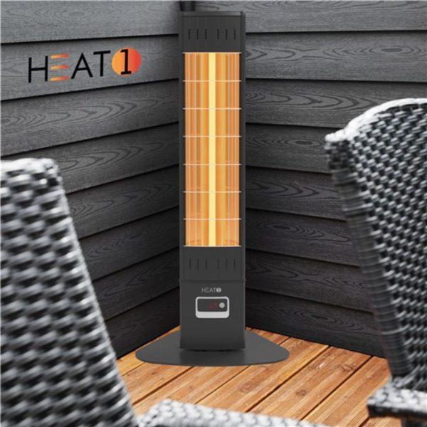 HEAT1 ECO Pro-line under bord - 2300W - Carbon - Fjernbetjening - Image 4