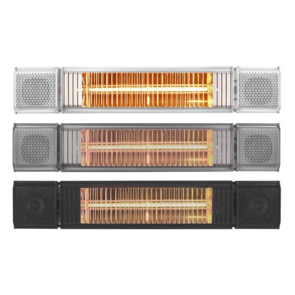 Heatcare Heat & Beat - 2000W - Infrarød ULG - Fjernbetjening & App