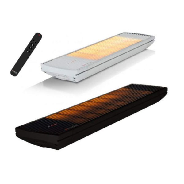 Heatscope Spot - 1600W/2200W/2800W - Infrarød Carbonrør - Fjernbetjening