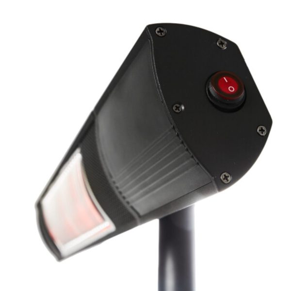 Hortus Gulvmodel - Fjernbetjening - 1500W - Infrarød Halogen ULG - Image 12