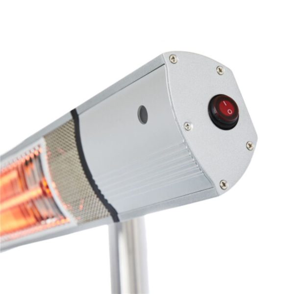 Hortus Gulvmodel - Fjernbetjening - 1500W - Infrarød Halogen ULG - Image 5
