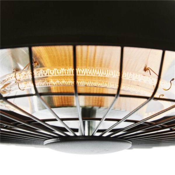 Hortus Loftmodel - Fjernbetjening - 1800W - Infrarød Halogen - Image 3