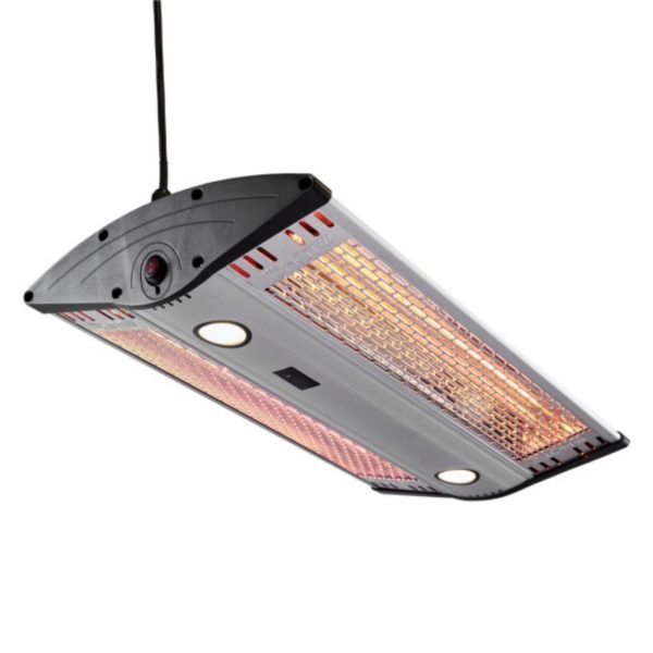 Hortus Loftmodel - Fjernbetjening - 2000W - Golden Tube