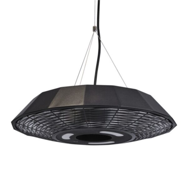 Hortus UFO loftmodel - fjernbetjening og LED lys - 2000W - Infrarød Halogen - Image 9