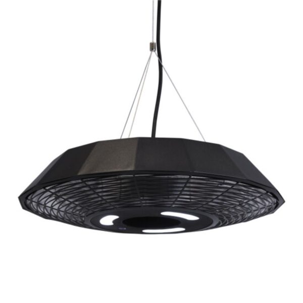 Hortus UFO loftmodel - fjernbetjening og LED lys - 2000W - Infrarød Halogen - Image 7