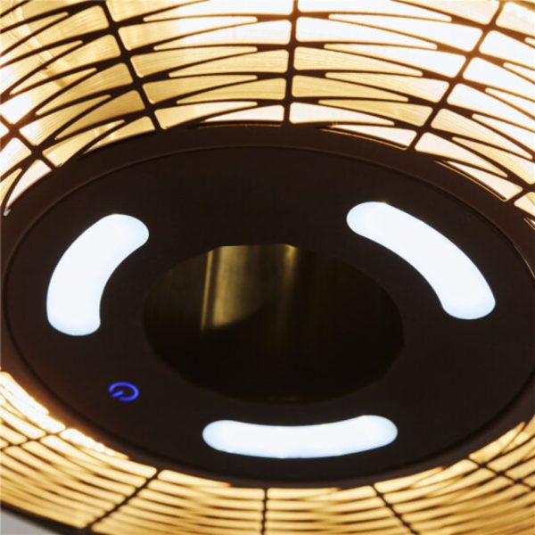 Hortus UFO loftmodel - fjernbetjening og LED lys - 2000W - Infrarød Halogen - Image 6