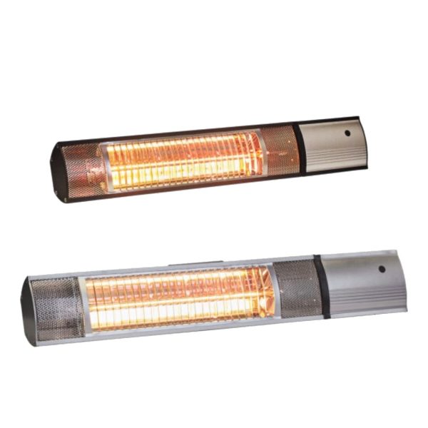 Hortus Vægmodel - Fjernbetjening - 1500W - Infrarød Halogen