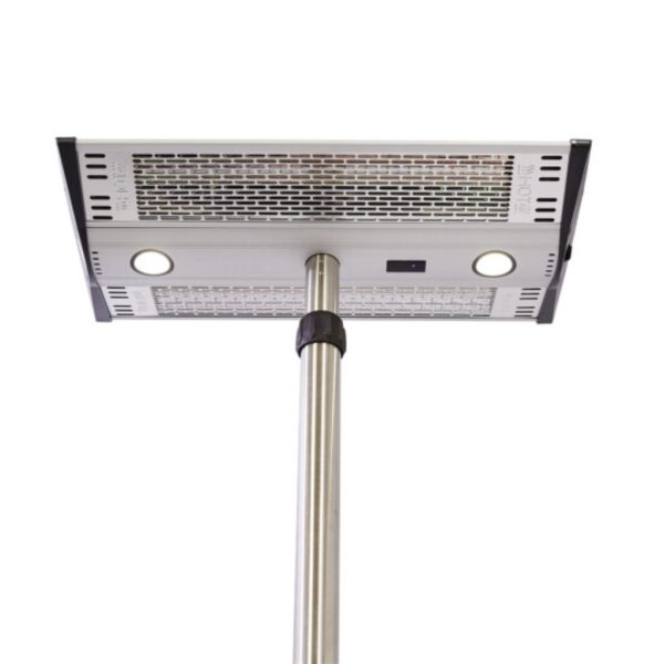 Hortus Gulvmodel - Fjernbetjening og LED - 2000W - Infrarød Halogen - Image 7