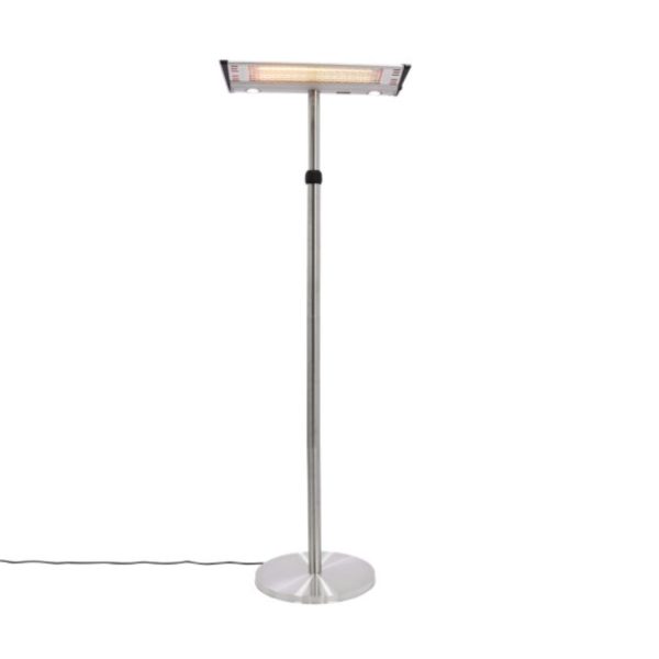 Hortus Gulvmodel - Fjernbetjening og LED - 2000W - Infrarød Halogen - Image 2