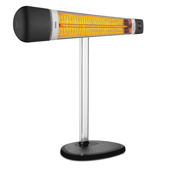 Luxeva Smart - 2500W - Infrarød Carbon - Hvid - Fjernbetjening & App - Image 7