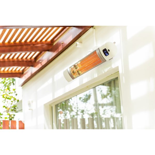 Luxeva Smarty - 2500W - Infrarød Carbon - Sort - Fjernbetjening & App - Image 3