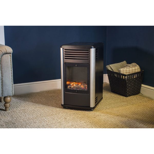 Sahara Manhattan - Gasvarmeovn med flammer - 3,4 kW - Image 7