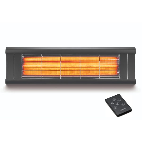 Veito Aero S - 2500W - Infrarød Carbonrør - Fjernbetjening