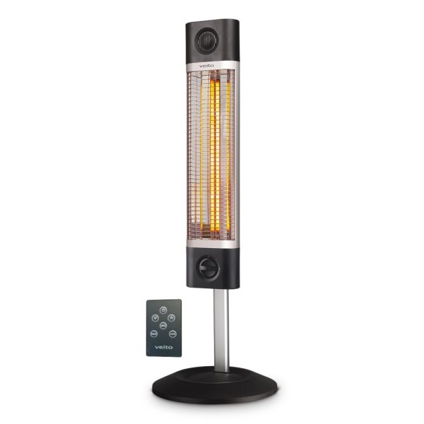 Veito CH1800 RE - 1700W - Infrarød Carbonrør - Fjernbetjening
