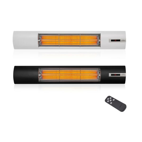 Veito Space S - 2500W - Infrarød Carbonrør - Fjernbetjening