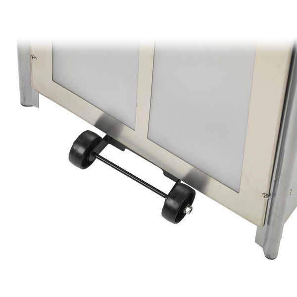 Terrassevarmer Lux Plus med flamme og LED lys - 13,5 kW - DEMO - Image 2