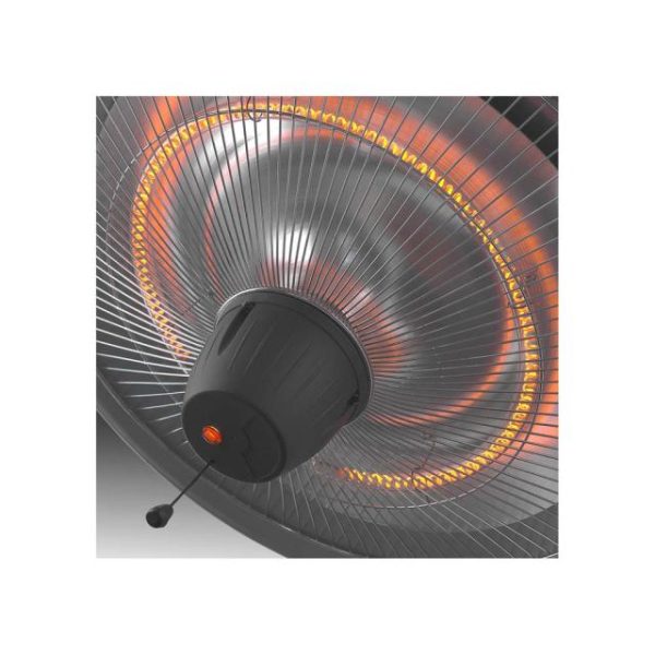 Verona terrassevarmer hængemodel med carbonrør - 1500 watt. - Image 2