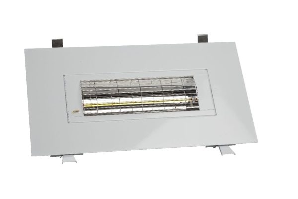 Burda Smart Plus infrarød kortbølge - indbygning - grå - 2000W - REST