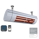 Solamagic 2000W ECO+ PRO terrassevarmer No Glare - BTC bluetooth - Titan. 1 Solamagic 2000W ECO+ PRO terrassevarmer No Glare - BTC bluetooth - Titan.