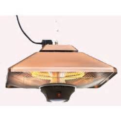 Infrarød terrassevarmer lofthængt halogen med LED lys og fjernbetjening - 2000 Watt - DEMO 1 Infrarød terrassevarmer lofthængt halogen med LED lys og fjernbetjening - 2000 Watt - DEMO