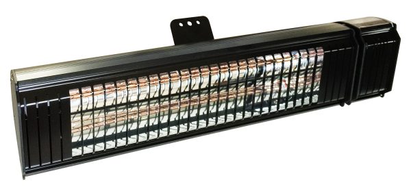 Heatcare Solo infrarød kortbølge terrassevarmer med fjernbetjening og app-styring - 2000 watt - ULG+