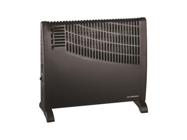 Konvektor radiator Turbo - 2000 W - Sort