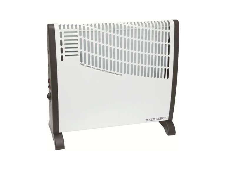 Konvektor radiator Turbo - 2000 W - Hvid 1 Konvektor radiator Turbo - 2000 W - Hvid