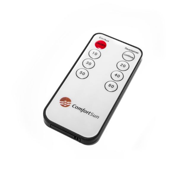 Knoch Technik ComfortSun 1400 W infrarød kortbølge terrassevarmer med timer funktion og fjernbetjening- Antracit - Image 3