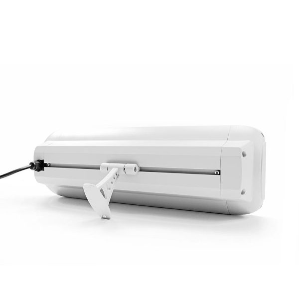 Knoch Technik ComfortSun 2000 W infrarød kortbølge terrassevarmer med afbryder og White Glare rør - Hvid - Image 3