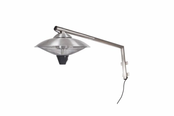 Melbourn halogen terrassevarmer med vægbeslag -  2100 watt -  DEMO.
