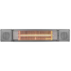 Heatcare Heat & Beat - 2000W - Infrarød ULG - Fjernbetjening & App - Grå