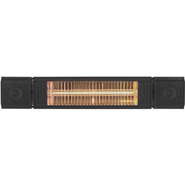 Heatcare Heat & Beat - 2000W - Infrarød ULG - Fjernbetjening & App - Sort