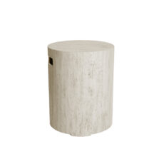 Happy Cocooning Gasflaskeskjuler – Rund – Travertin