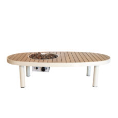 Happy Cocooning Riviera Ildbord – Ovalt - 8,5 kW – Beige